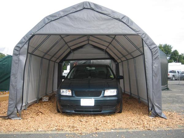 4 Important Tips for Setting Your Carport Up for Winter - 12x9 Jetta Front